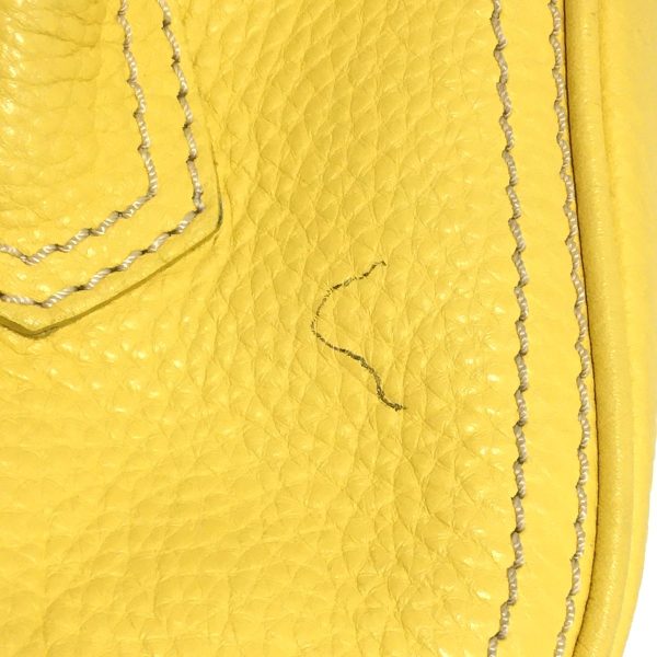 37811211 9 Celine Large Chouquette Leather Handbag Yellow