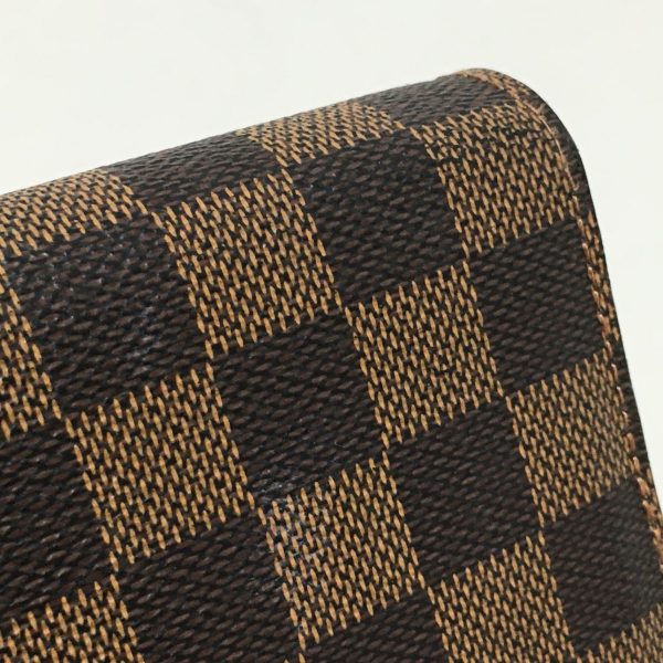 37811345 13 Louis Vuitton Portefeuille Sara Damier Canvas Long Wallet Ebene