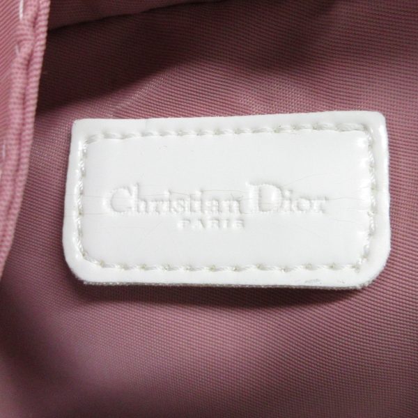 37816789 5 Dior Trotter Pouch Ivory Pink White