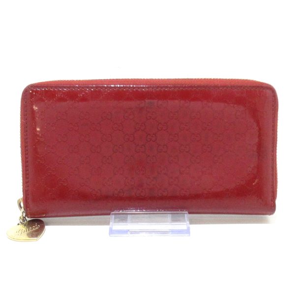 37817794 1 Gucci Micro Guccisima Leather Wallet Red