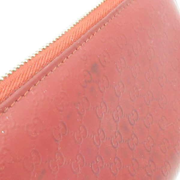 37817794 11 Gucci Micro Guccisima Leather Wallet Red