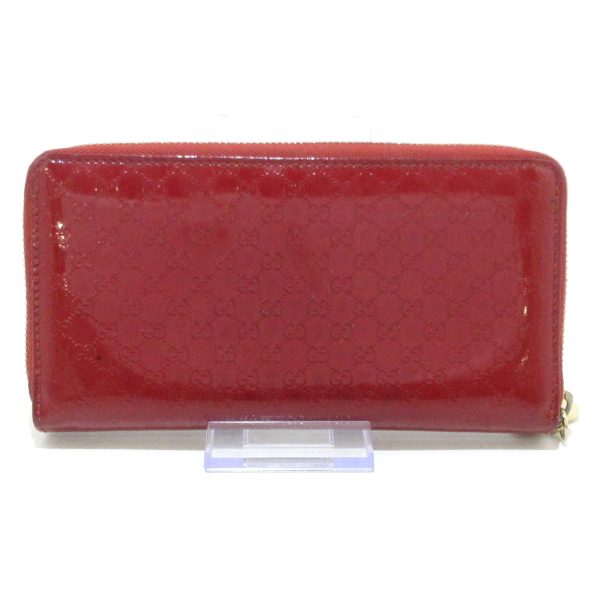 37817794 2 Gucci Micro Guccisima Leather Wallet Red