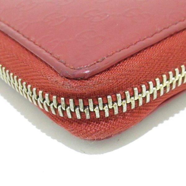 37817794 9 Gucci Micro Guccisima Leather Wallet Red