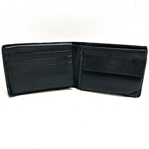 37818219 3 Gucci Leather Bifold Wallet Black