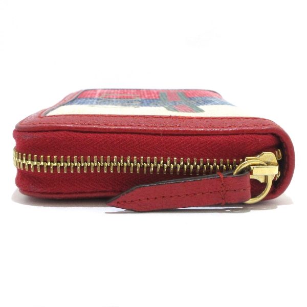 37822236 8 Gucci Print Canvas Wallet Red