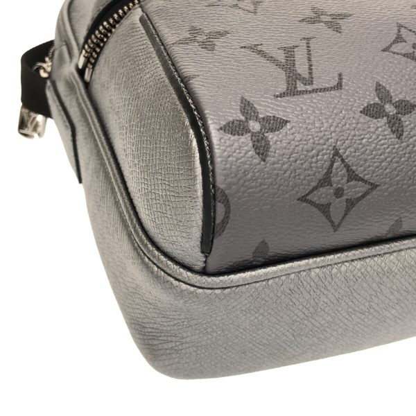 37822452 5 Louis Vuitton Outdoor Canvas Monogram Messenger Shoulder Bag Silver