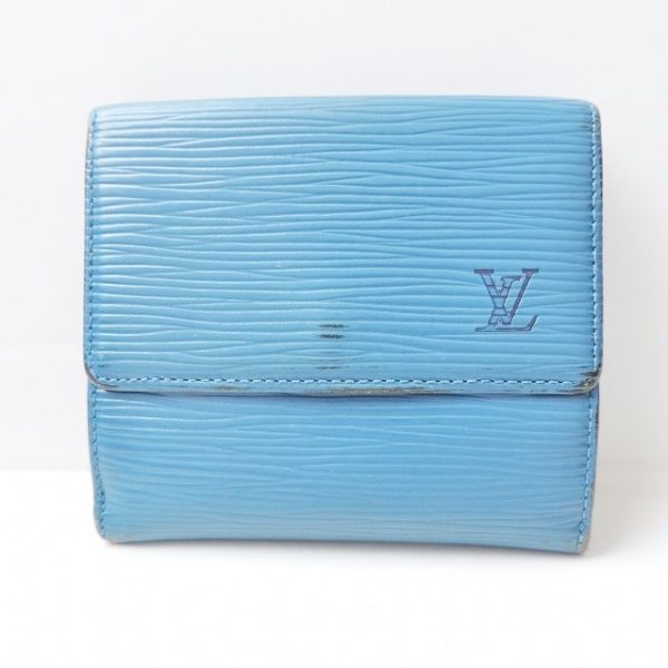 37822987 1 Louis Vuitton Portomonebier Cult Credit Leather W Hook Wallet Toledo Blue