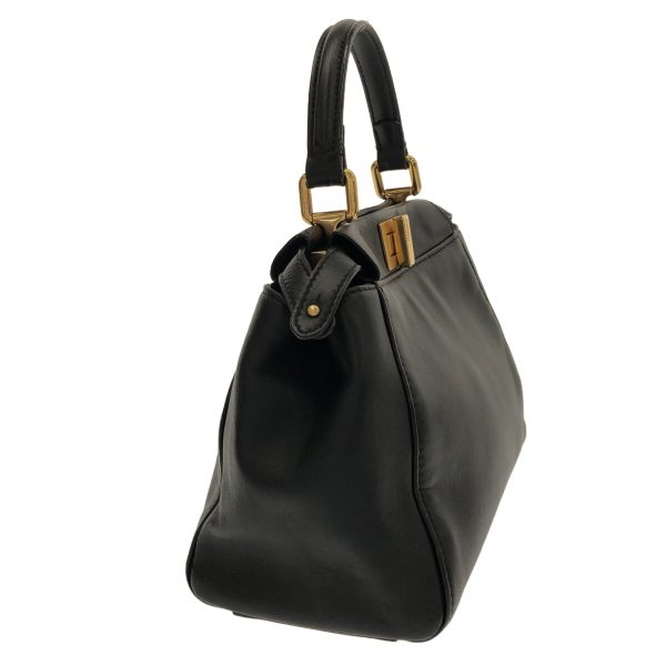 37824639 2 Fendi Handbag Leather Black