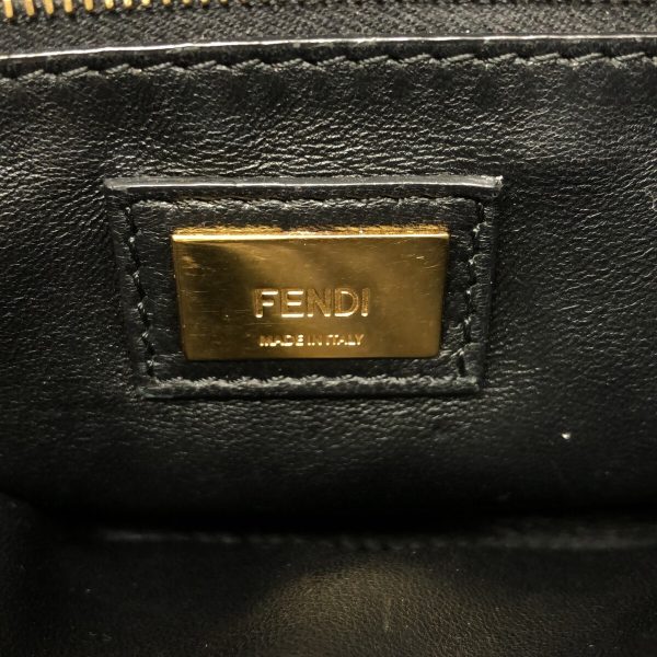 37824639 7 Fendi Handbag Leather Black