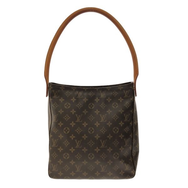 37824780 1 Louis Vuitton Looping Monogram Canvas Shoulder Bag Brown