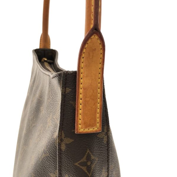 37824780 10 Louis Vuitton Looping Monogram Canvas Shoulder Bag Brown