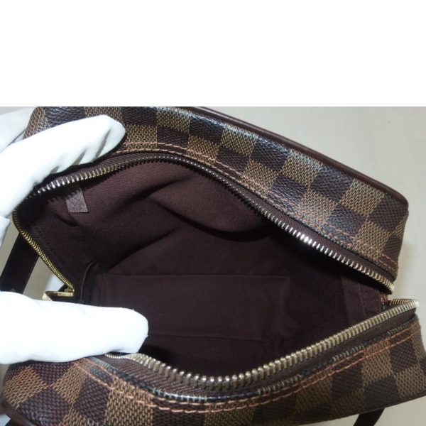 37825 5 Louis Vuitton Olaf PM Messenger Bag Damier Ebene