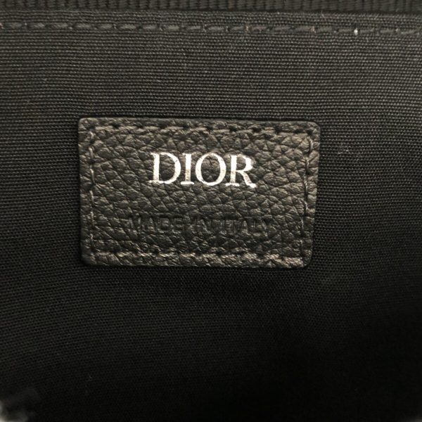 37825349 7 Dior Saddle Bag Black Leather