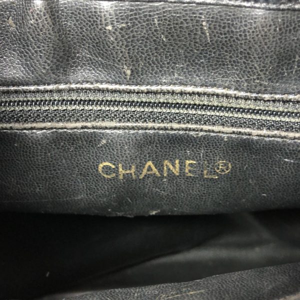 37826167 7 Chanel Shoulder Bag Caviar Skin Black