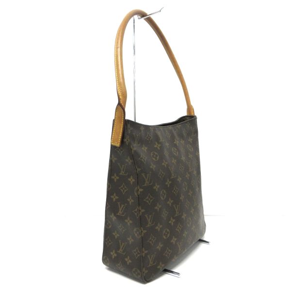 37826171 2 Louis Vuitton Looping Monogram Canvas Shoulder Bag Brown