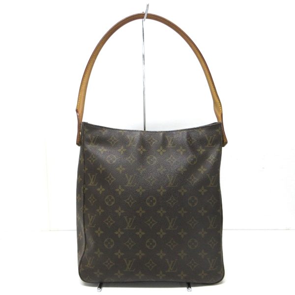 37826171 3 Louis Vuitton Looping Monogram Canvas Shoulder Bag Brown