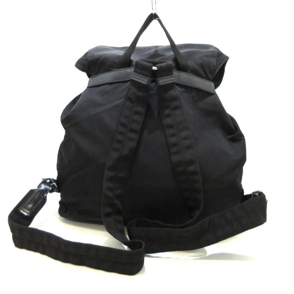 37829185 3 Prada Rucksack Nylon Leather Black