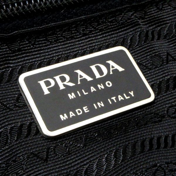 37829185 7 Prada Rucksack Nylon Leather Black