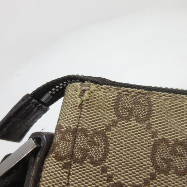 37829205 13 Gucci Gg Pattern Jacquard Shoulder Bag Beige