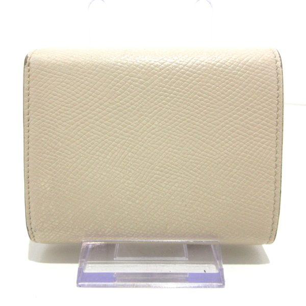 37831883 2 Celine Small Trifold Leather Wallet Ivory