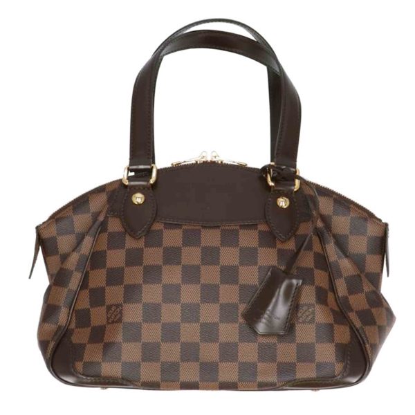 37833 1 Louis Vuitton Verona Damier Handbag Brown