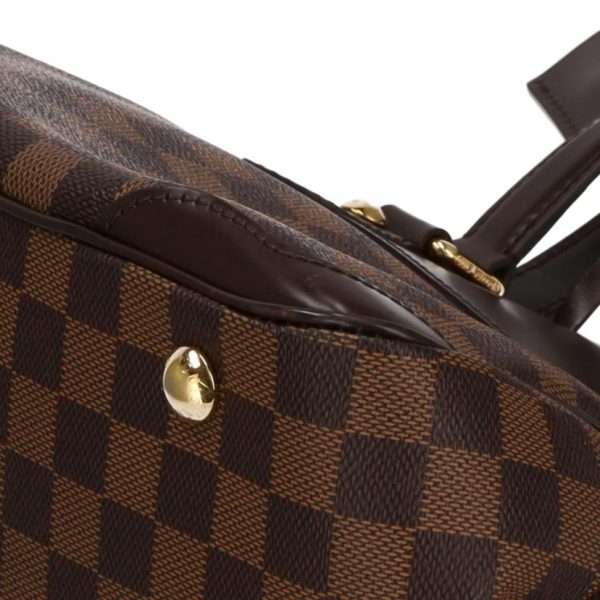 37833 6 Louis Vuitton Verona Damier Handbag Brown