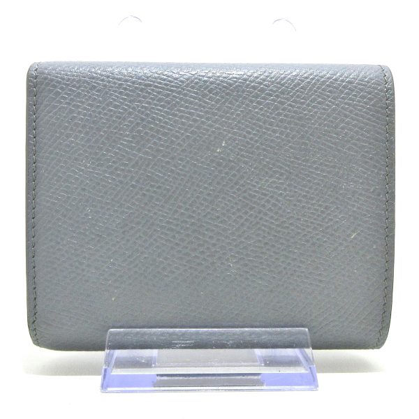 37833204 2 Celine Small Trifold Leather Wallet Gray