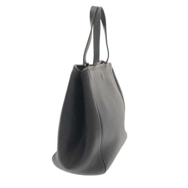 37834433 2 Celine Small Fold Hippo Grained Calf Tote Bag Black