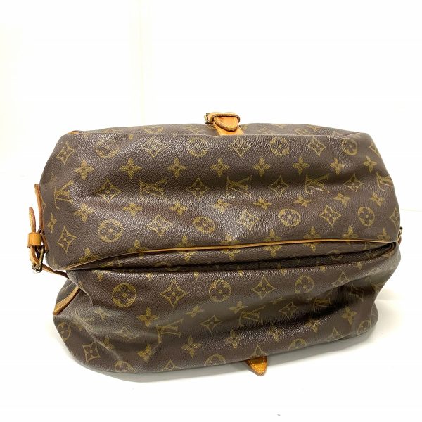 37838645 4 Louis Vuitton Saumur Monogram Canvas Shoulder Bag Brown