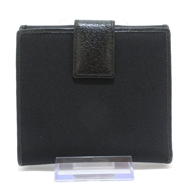 37838833 2 Gucci W Hook Nylon Wallet Black