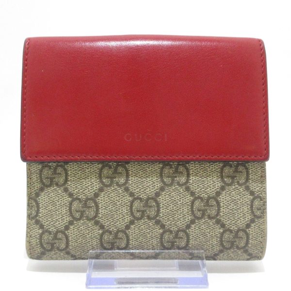 37838837 1 Gucci Gg Supreme Pvc Wallet Beige