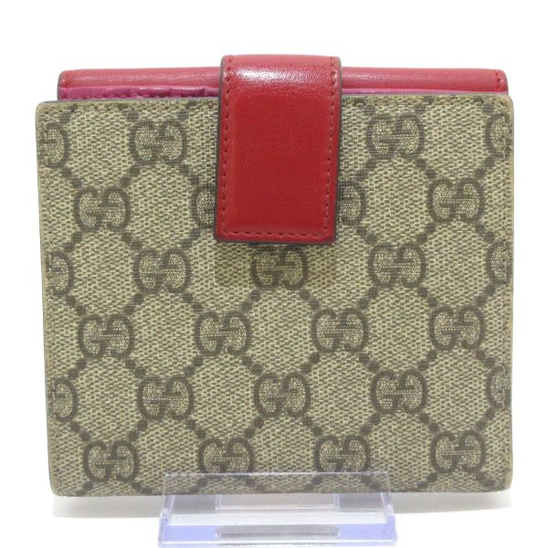 37838837 2 Gucci Gg Supreme Pvc Wallet Beige