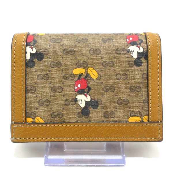 37838854 2 Gucci Disney Collaboration Pvc Wallet Brown