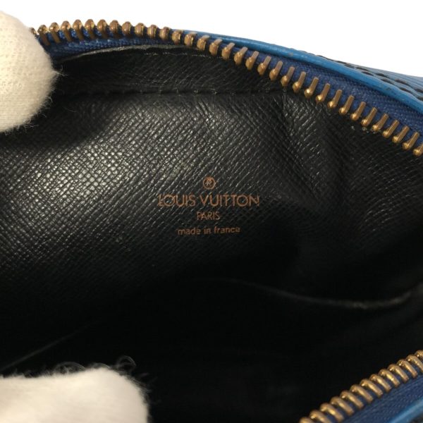 37839534 7 Louis Vuitton Danube Leather Shoulder Bag Toledo Blue