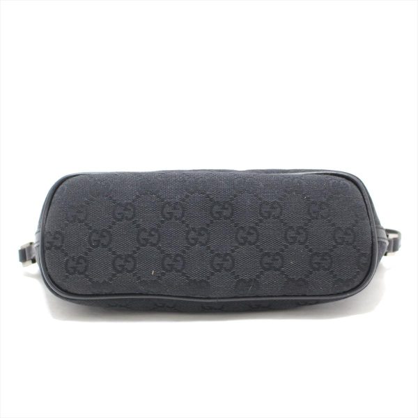 37843598 4 Gucci Gg Pattern Jacquard Handbag Black