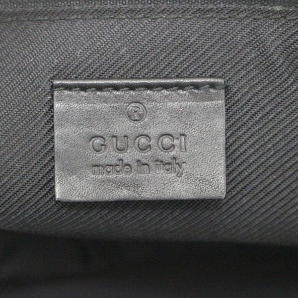 37843598 8 Gucci Gg Pattern Jacquard Handbag Black