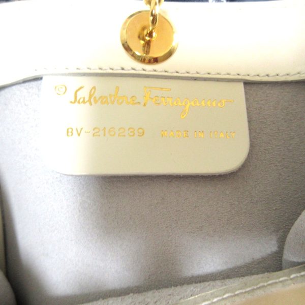 37843659 8 Salvatore Ferragamo Enamel Tote Bag Ivory