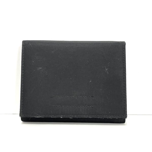 37845654 2 Prada Trifold Wallet Nylon Black