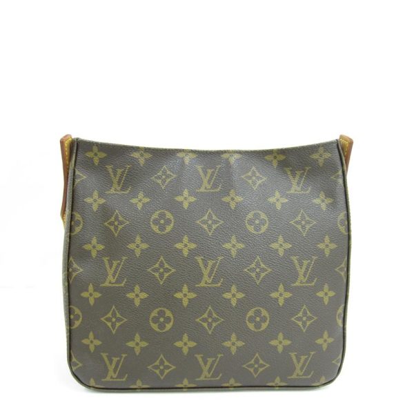 37849 2 Louis Vuitton Looping MM Monogram Shoulder Bag Brown