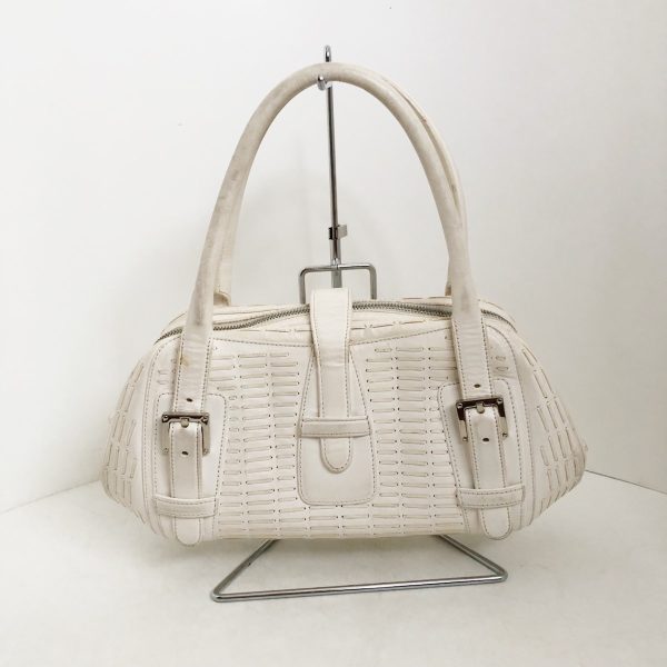 37850629 3 Loewe Senda Handbag Leather Ivory