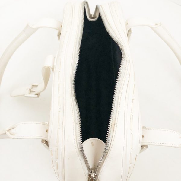 37850629 7 Loewe Senda Handbag Leather Ivory