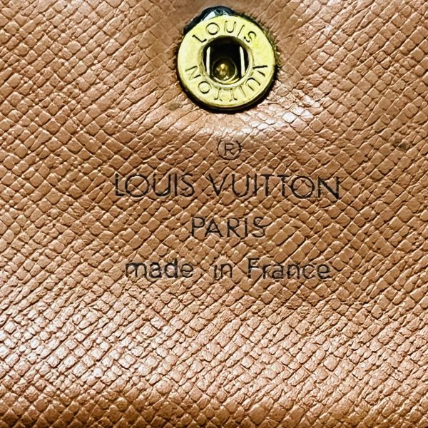 37850673 5 Louis Vuitton Porte Tresor Monogram Canvas Trifold Wallet Brown