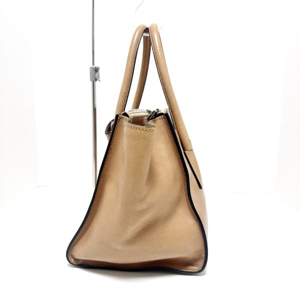 37850756 2 Prada Tote Bag Leather Beige