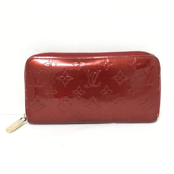 37850919 1 Louis Vuitton Zippy Patent Leather Long Wallet Rouge Fauvist