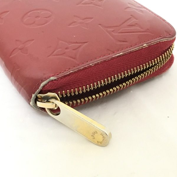 37850919 10 Louis Vuitton Zippy Patent Leather Long Wallet Rouge Fauvist