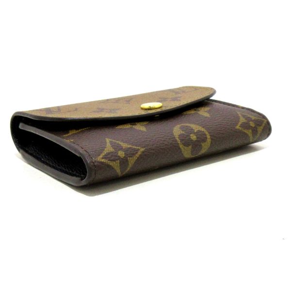 37850921 8 Louis Vuitton Portomone Rosali Monogram Canvas Coin Case Brown