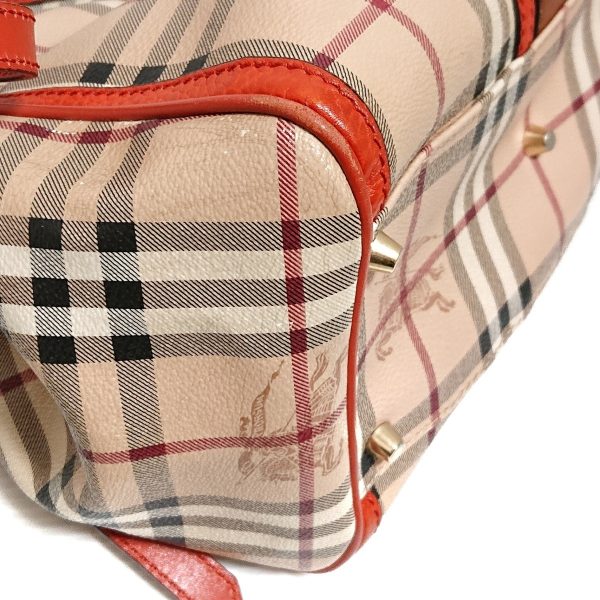 37851054 5 Burberry Tote Bag Plaid Pattern Beige