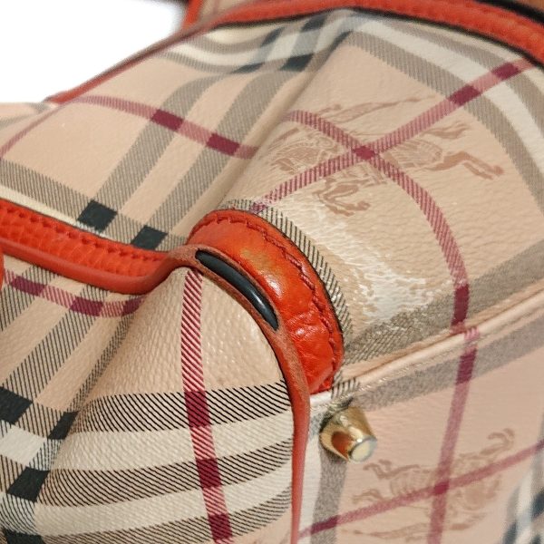 37851054 9 Burberry Tote Bag Plaid Pattern Beige