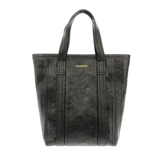 37852559 1 Balenciaga Barbes North South Leather Tote Bag Black