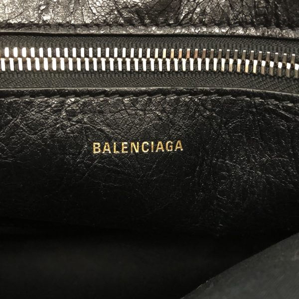 37852559 7 Balenciaga Barbes North South Leather Tote Bag Black